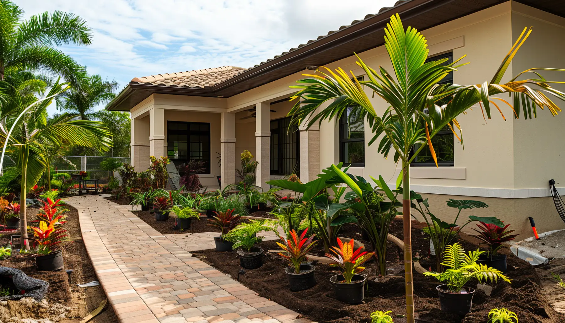 Clermont Landscaping Plant Installation